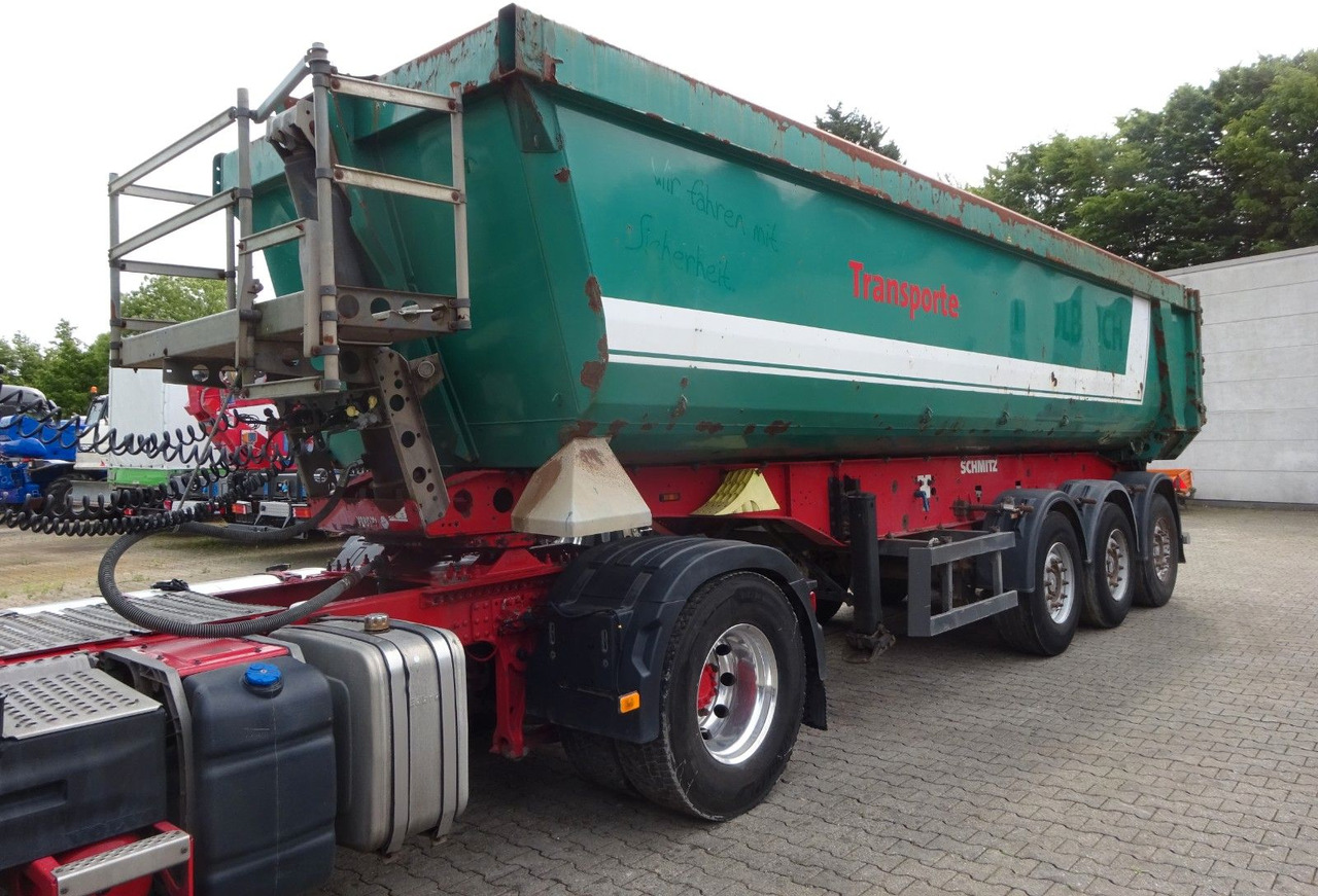 Schmitz Cargobull Kipp Auflieger Stahlmulde SKI 24 mit 3 Achsen - Semirimorchio ribaltabile: foto 2 Schmitz Cargobull Kipp Auflieger Stahlmulde SKI 24 mit 3 Achsen - Semirimorchio ribaltabile: foto 2