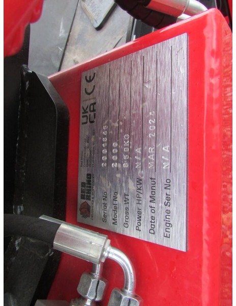 Red Rhino 2000 Brecheranlage mit RedRhino Powerpack - Frantoio mobile: foto 4 Red Rhino 2000 Brecheranlage mit RedRhino Powerpack - Frantoio mobile: foto 4