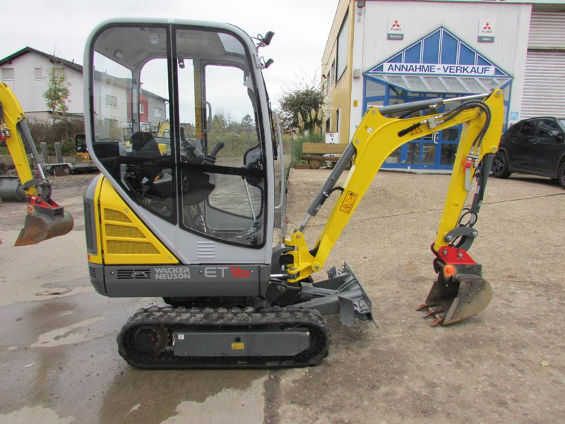 WACKER NEUSON ET 16 Minibagger 22.500 EUR hydr. Schnellwechsler - Miniescavatore: foto 1 WACKER NEUSON ET 16 Minibagger 22.500 EUR hydr. Schnellwechsler - Miniescavatore: foto 1