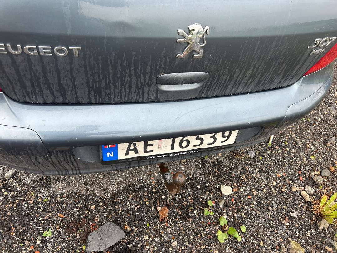 2007 Personbil PEUGEOT 307 EU-godkjent - Autovettura: foto 5 2007 Personbil PEUGEOT 307 EU-godkjent - Autovettura: foto 5
