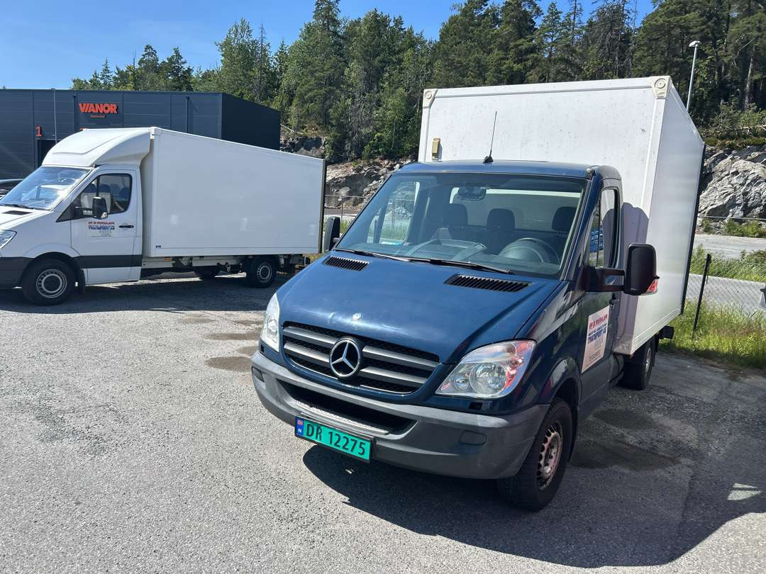 2008 Skapbil 8 paller MERCEDES-BENZ SPRINTER - Furgone box: foto 1 2008 Skapbil 8 paller MERCEDES-BENZ SPRINTER - Furgone box: foto 1