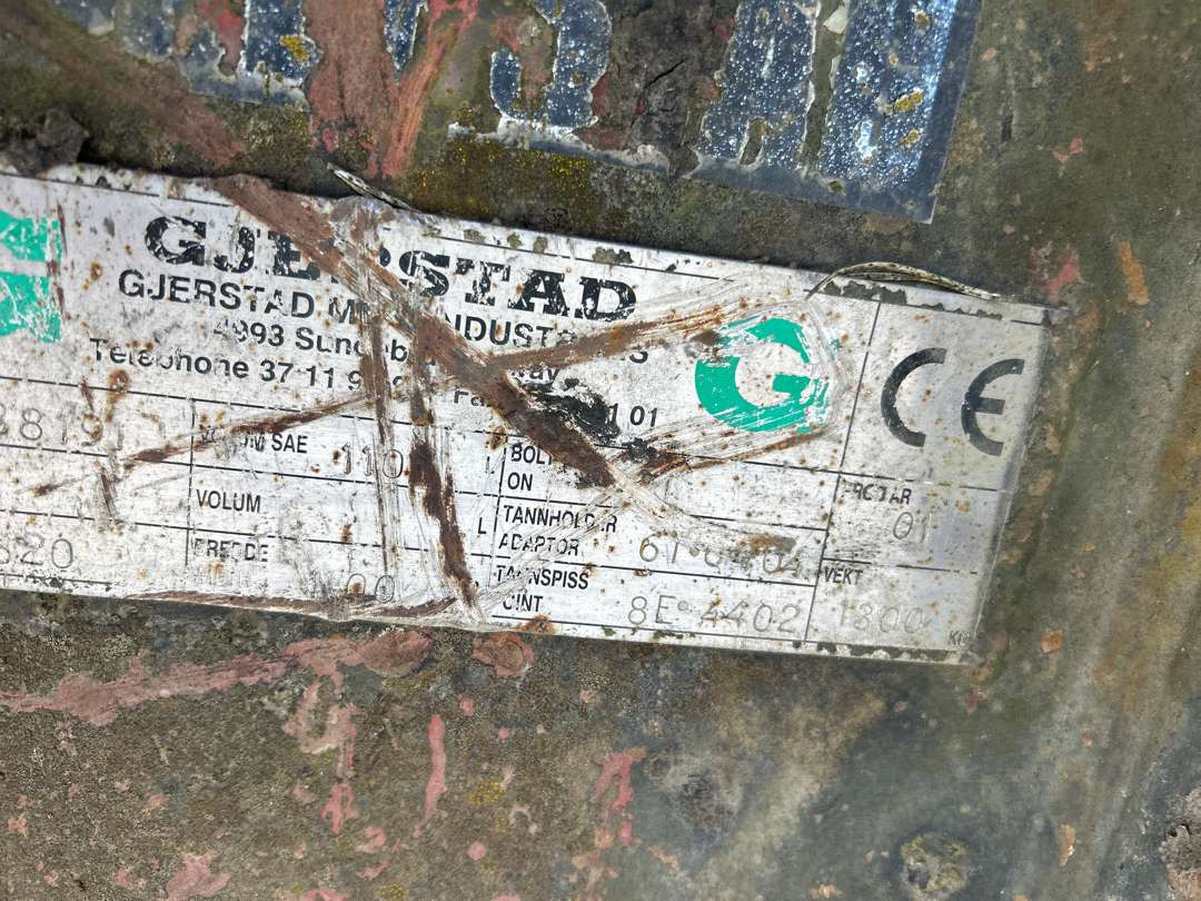 Tann skuffe fra Gjerstad S 70 feste - Attrezzatura per Macchina da cantiere: foto 3 Tann skuffe fra Gjerstad S 70 feste - Attrezzatura per Macchina da cantiere: foto 3