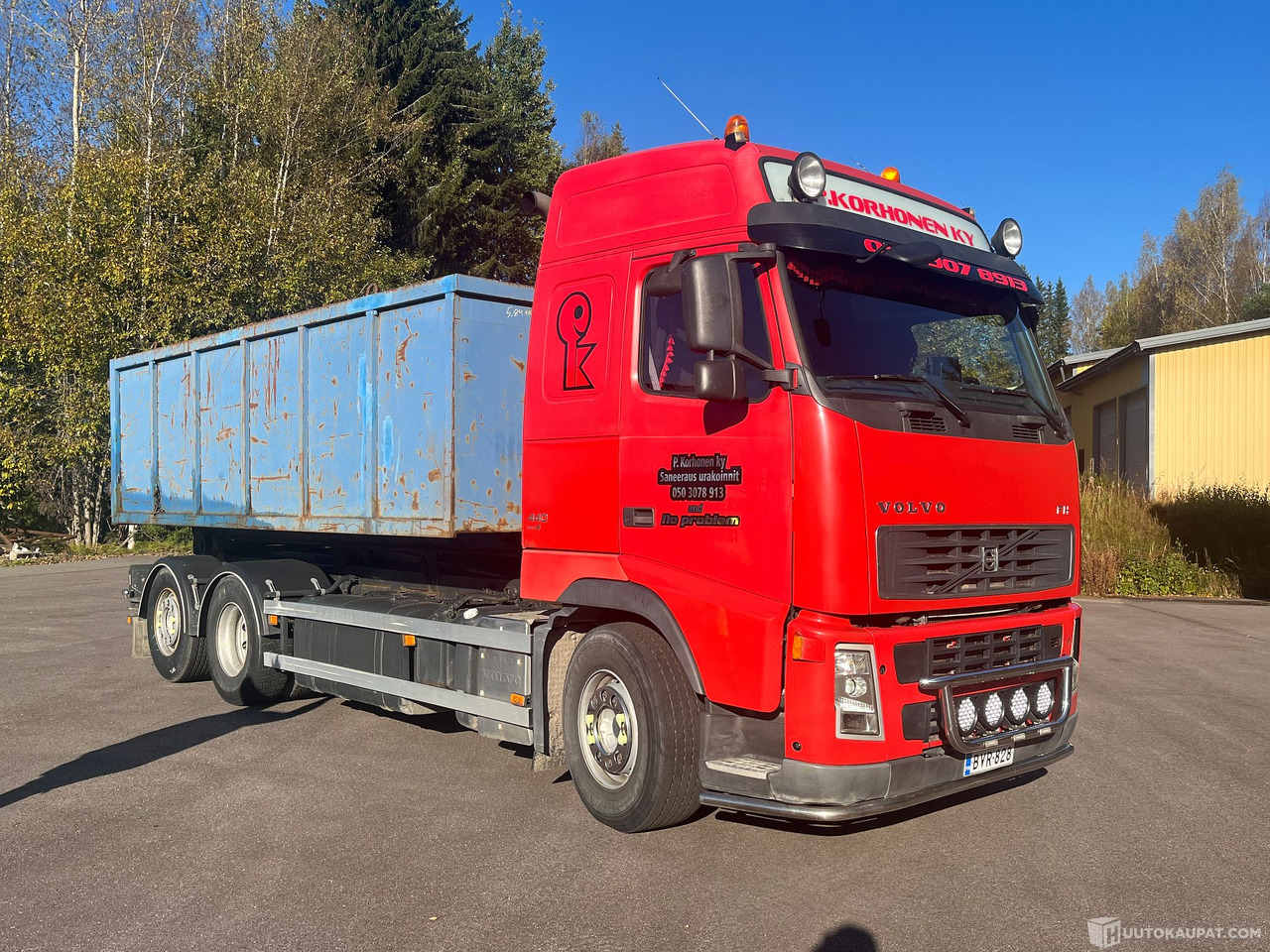 Volvo FH13 440, Koukkulava kuorma-auto, 2007, Todella siistikuntoinen, Lohja - Camion: foto 1 Volvo FH13 440, Koukkulava kuorma-auto, 2007, Todella siistikuntoinen, Lohja - Camion: foto 1