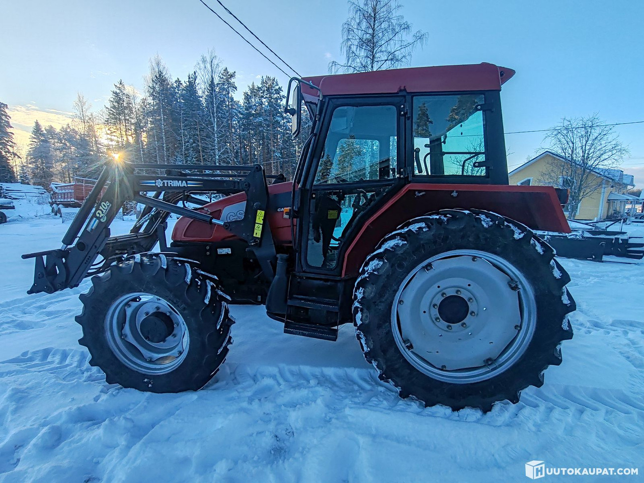Case IH CS75 traktori etukuormaajalla, 3912H, 2003, Alajärvi - Trattore: foto 1 Case IH CS75 traktori etukuormaajalla, 3912H, 2003, Alajärvi - Trattore: foto 1