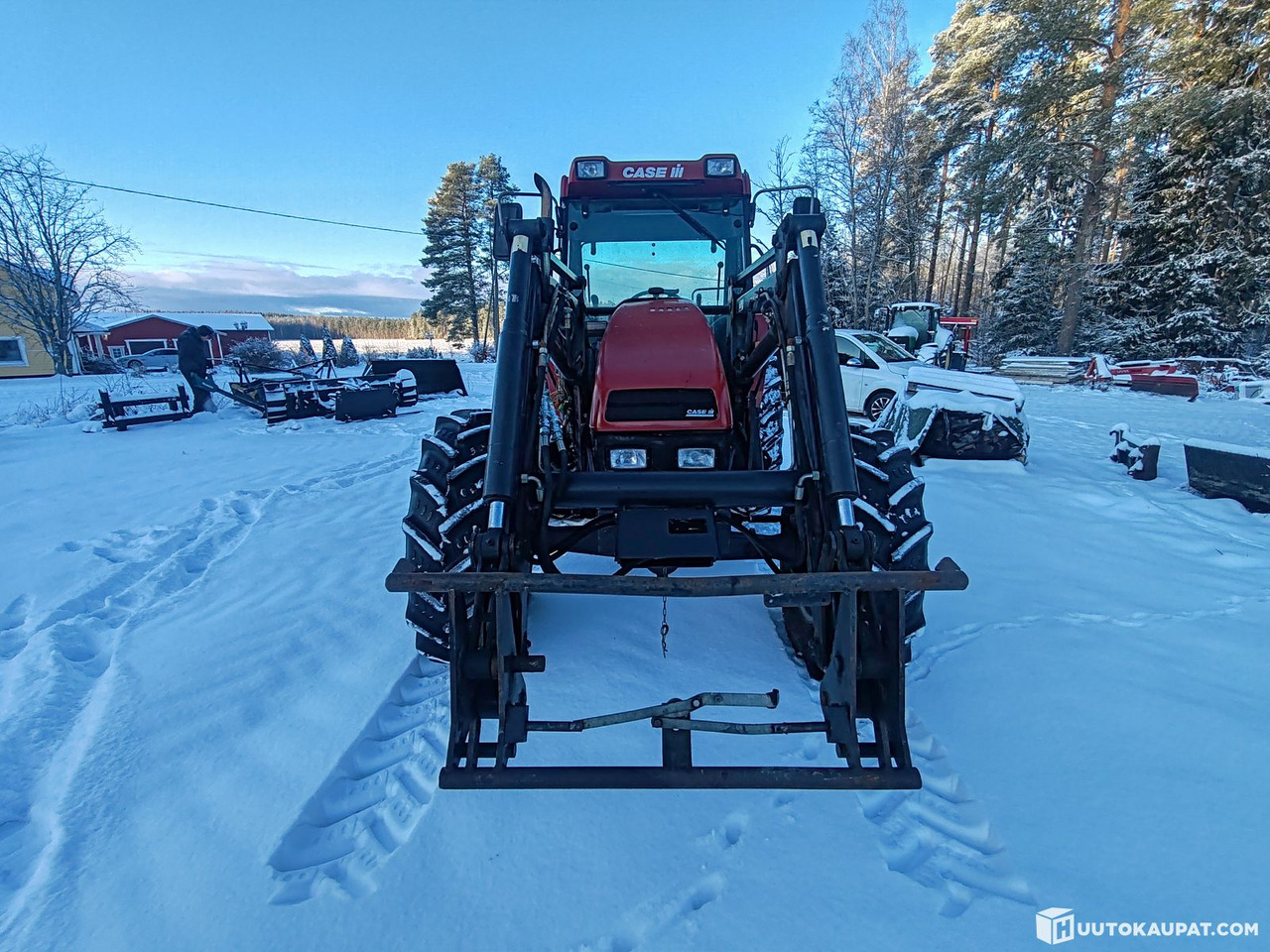 Case IH CS75 traktori etukuormaajalla, 3912H, 2003, Alajärvi - Trattore: foto 4 Case IH CS75 traktori etukuormaajalla, 3912H, 2003, Alajärvi - Trattore: foto 4