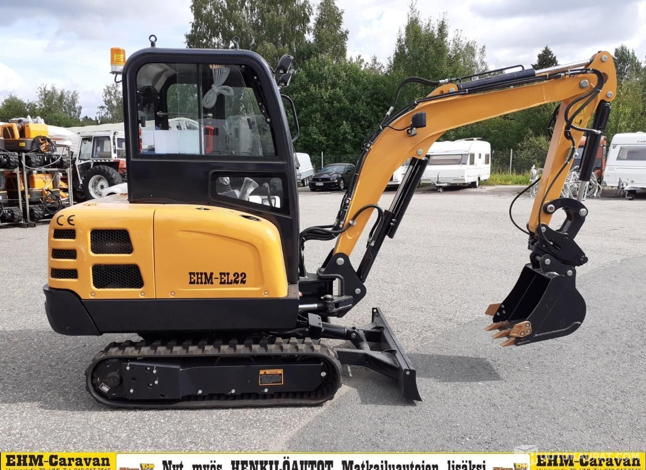 EHM EL22, 2023, Diesel Minikaivinkone, Hämeenlinna - Miniescavatore: foto 3 EHM EL22, 2023, Diesel Minikaivinkone, Hämeenlinna - Miniescavatore: foto 3