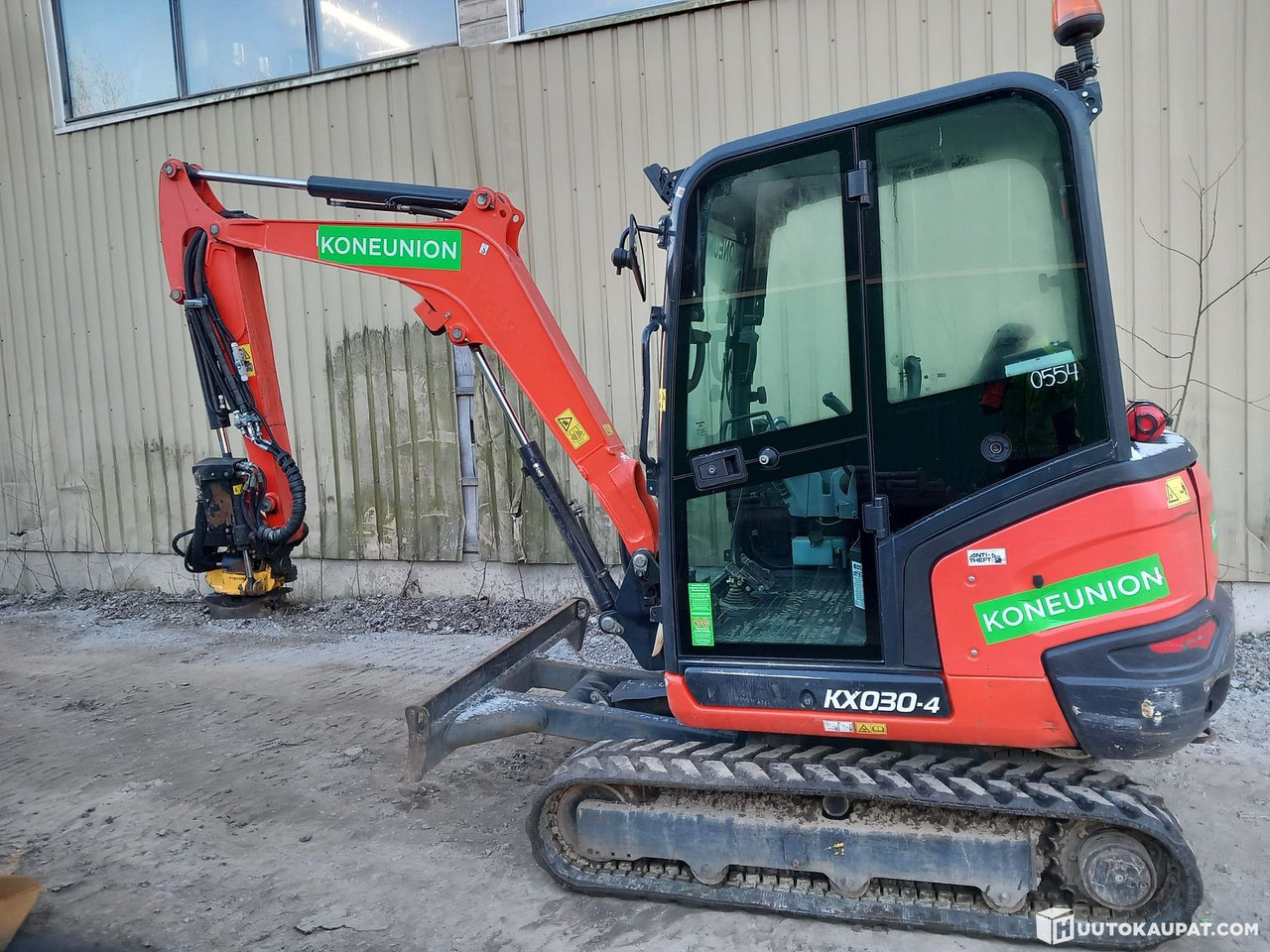 Kubota excavator KX030-4, year 2018, 3,556 h, Helsinki - Miniescavatore: foto 1 Kubota excavator KX030-4, year 2018, 3,556 h, Helsinki - Miniescavatore: foto 1
