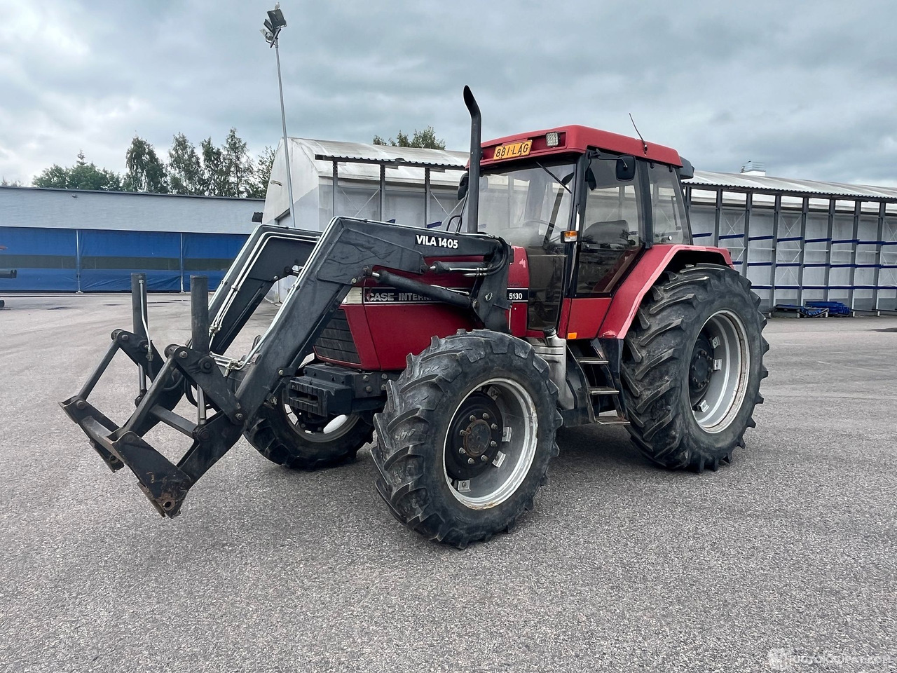 Case IH MAXXUM 5130, traktori kuormaajalla, 1992, Salo - Macchina agricola: foto 4 Case IH MAXXUM 5130, traktori kuormaajalla, 1992, Salo - Macchina agricola: foto 4