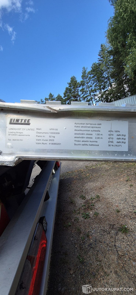 Leasing di  Muu merkki Laurinaho-yhtiöt Oy V52SK, 2022  4 akselinen Perävaunu, Hattula Muu merkki Laurinaho-yhtiöt Oy V52SK, 2022  4 akselinen Perävaunu, Hattula: foto 12