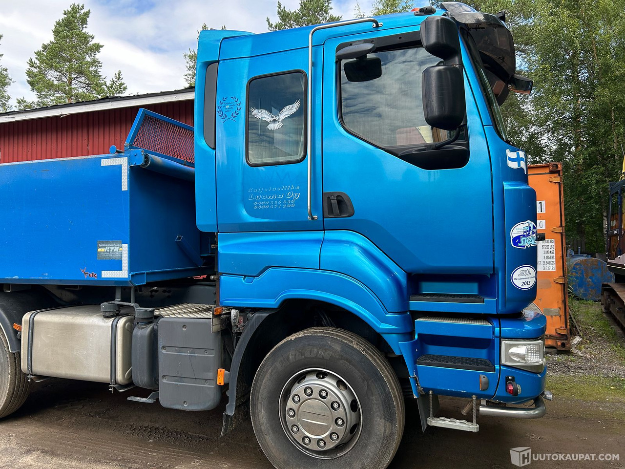 Sisu R500E 13M & Jyki 4-akselinen kasettiyhdistelmä, 2008, Kauhava - Autocarro ribaltabile: foto 4 Sisu R500E 13M & Jyki 4-akselinen kasettiyhdistelmä, 2008, Kauhava - Autocarro ribaltabile: foto 4