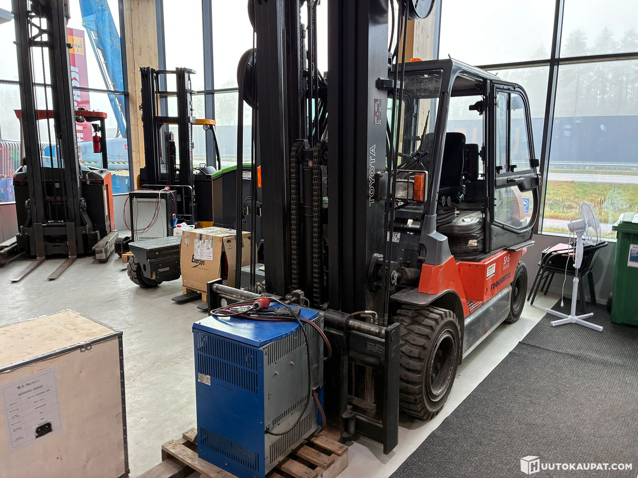 Toyota 7 FB MF 50, 2007 Electric forklift, Lieto - Carrello elevatore elettrico: foto 3 Toyota 7 FB MF 50, 2007 Electric forklift, Lieto - Carrello elevatore elettrico: foto 3