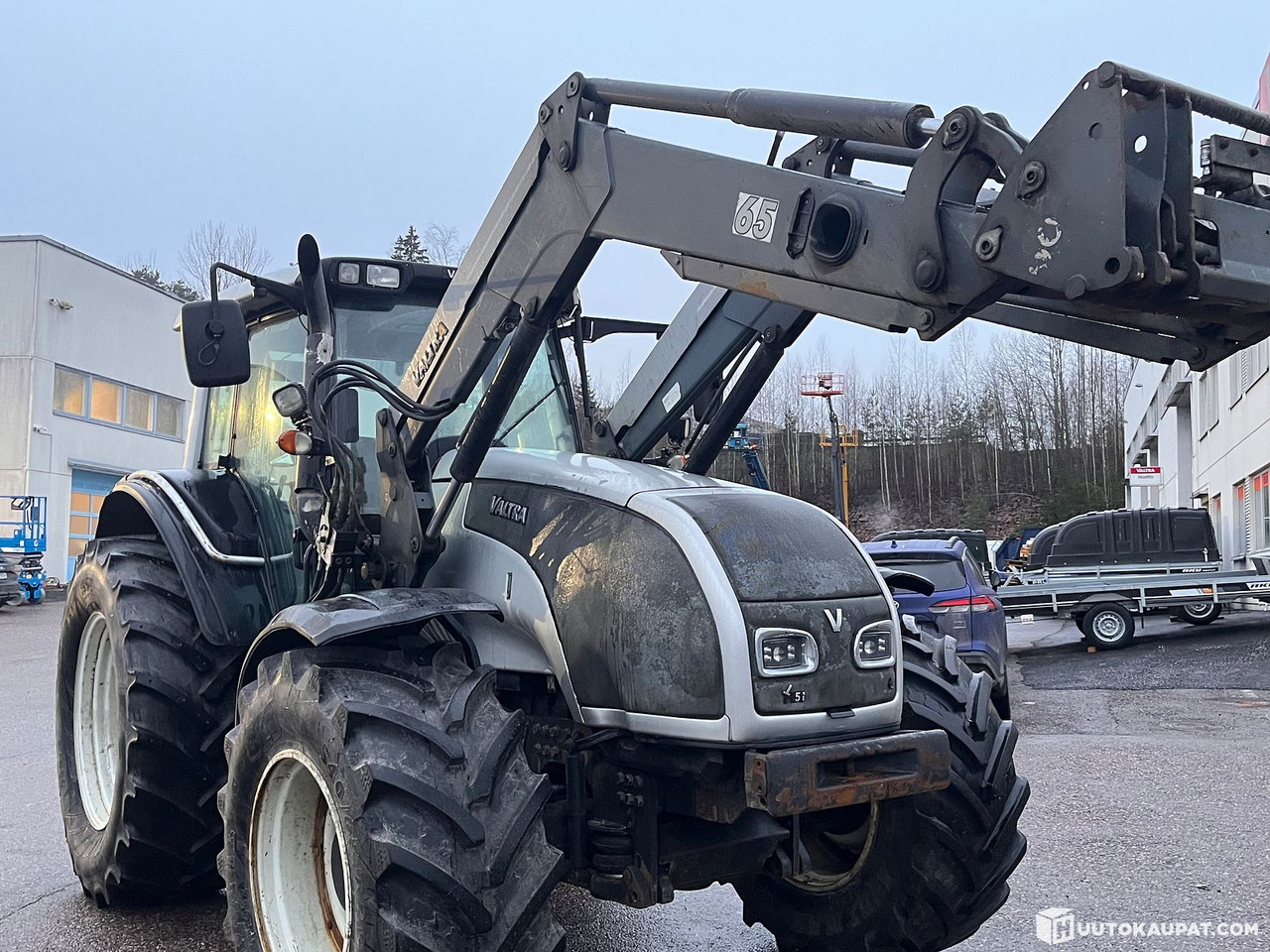 Valtra T151 tractor with loader, 2008, Espoo - Trattore: foto 3 Valtra T151 tractor with loader, 2008, Espoo - Trattore: foto 3