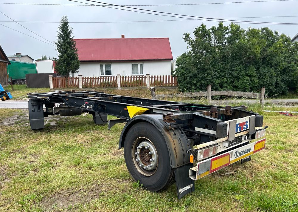 Krone 2020 BDF z Niemiec KRONE STANDARD 385/65 super stan 20’ - Rimorchio portacontainer/ Caisse interchangeable: foto 4 Krone 2020 BDF z Niemiec KRONE STANDARD 385/65 super stan 20’ - Rimorchio portacontainer/ Caisse interchangeable: foto 4