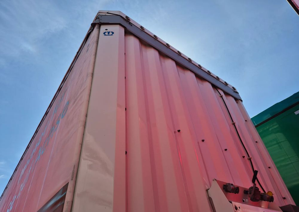 Krone BURTOWA BUDOWLANA VARIOS PÓŁMEGA 385/55 z Niemiec / ALUFELGI / stan bardzo dobry / PODNOSZONA OŚ I DACH / BPW firanka burto-firanka firana burtówka burto firanka - Semirimorchio centinato: foto 3 Krone BURTOWA BUDOWLANA VARIOS PÓŁMEGA 385/55 z Niemiec / ALUFELGI / stan bardzo dobry / PODNOSZONA OŚ I DACH / BPW firanka burto-firanka firana burtówka burto firanka - Semirimorchio centinato: foto 3