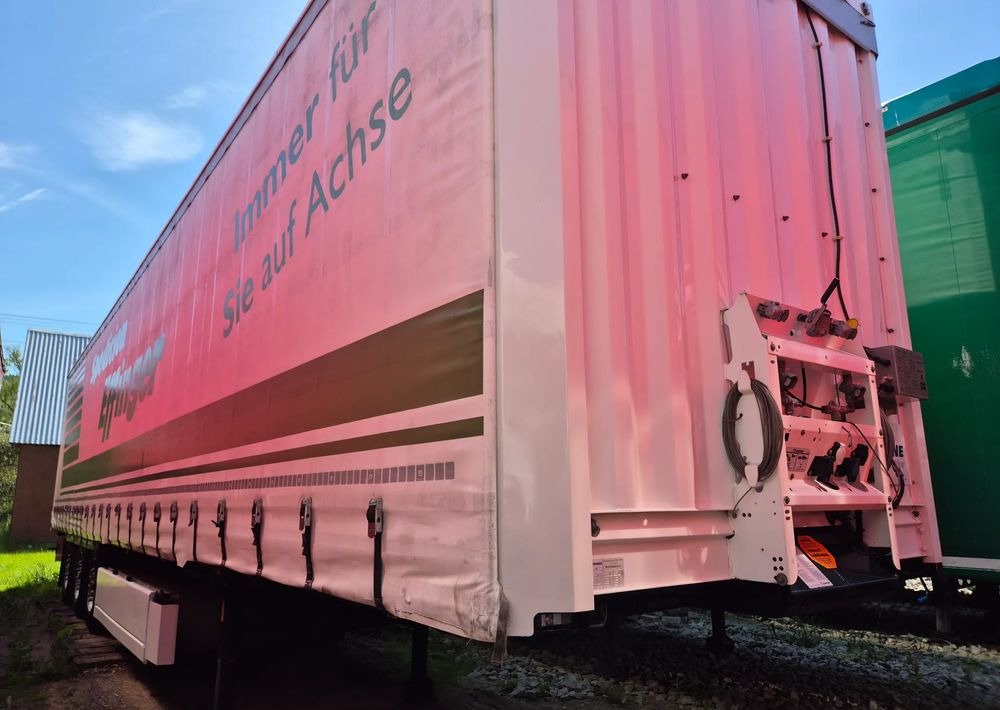 Krone BURTOWA BUDOWLANA VARIOS PÓŁMEGA 385/55 z Niemiec / ALUFELGI / stan bardzo dobry / PODNOSZONA OŚ I DACH / BPW firanka burto-firanka firana burtówka burto firanka - Semirimorchio centinato: foto 4 Krone BURTOWA BUDOWLANA VARIOS PÓŁMEGA 385/55 z Niemiec / ALUFELGI / stan bardzo dobry / PODNOSZONA OŚ I DACH / BPW firanka burto-firanka firana burtówka burto firanka - Semirimorchio centinato: foto 4