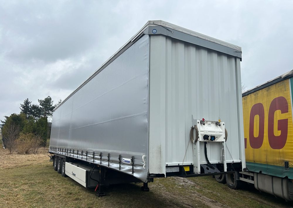 Krone STANDARD 2021 podnoszona oś OPONY 70% / STAN BARDZO DOBRY / OD PIERWSZEGO WŁAŚCICIELA / PALECIARA / TOP / sprowadzona z Niemiec !! - Semirimorchio centinato: foto 2 Krone STANDARD 2021 podnoszona oś OPONY 70% / STAN BARDZO DOBRY / OD PIERWSZEGO WŁAŚCICIELA / PALECIARA / TOP / sprowadzona z Niemiec !! - Semirimorchio centinato: foto 2
