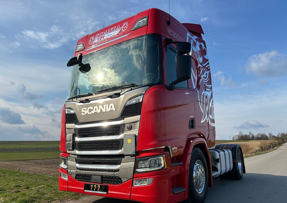 Scania R450 FULL ADR RETARDER ALUFELGI z Niemiec od jedynego właściciela ! HYDRAULIKA spod beczki spożywczej ! / do wywrotu ruchomej podłogi beczki TOP TOP TOP OKAZJA - Trattore stradale: foto 1 Scania R450 FULL ADR RETARDER ALUFELGI z Niemiec od jedynego właściciela ! HYDRAULIKA spod beczki spożywczej ! / do wywrotu ruchomej podłogi beczki TOP TOP TOP OKAZJA - Trattore stradale: foto 1