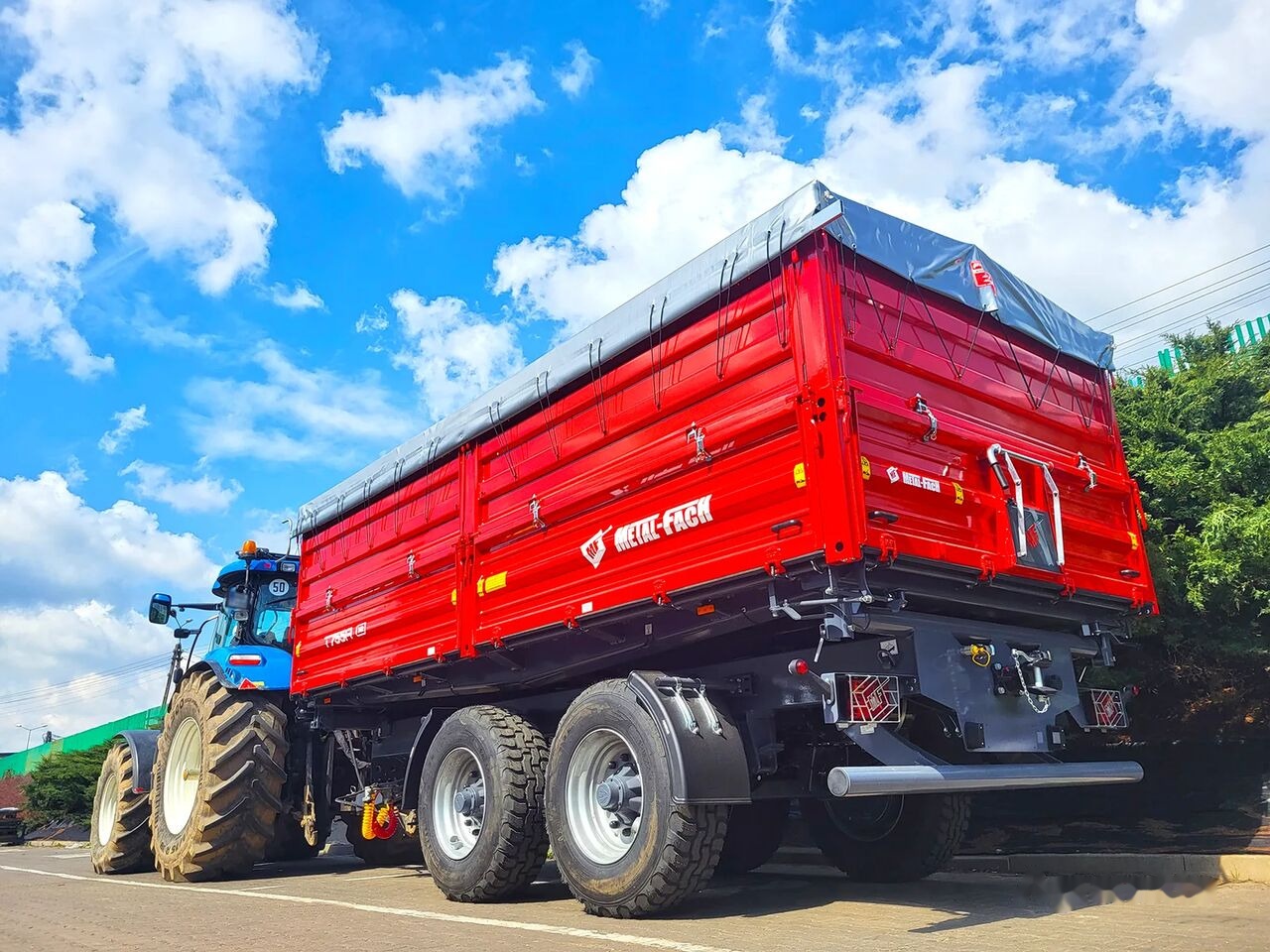 Metal-Fach T755A - 14t Tandem - Rimorchio a cassone agricolo: foto 4 Metal-Fach T755A - 14t Tandem - Rimorchio a cassone agricolo: foto 4