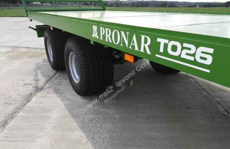 Pronar T026 - Rimorchio piattaforma agricolo: foto 2 Pronar T026 - Rimorchio piattaforma agricolo: foto 2