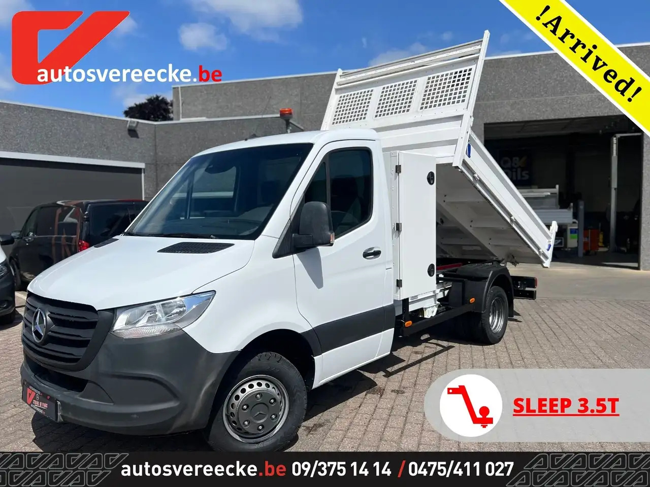 Mercedes-Benz Sprinter 515 KIPPER (38.500€ex) MTM 7.000kg Rijbewijs B - Furgone ribaltabile: foto 1 Mercedes-Benz Sprinter 515 KIPPER (38.500€ex) MTM 7.000kg Rijbewijs B - Furgone ribaltabile: foto 1