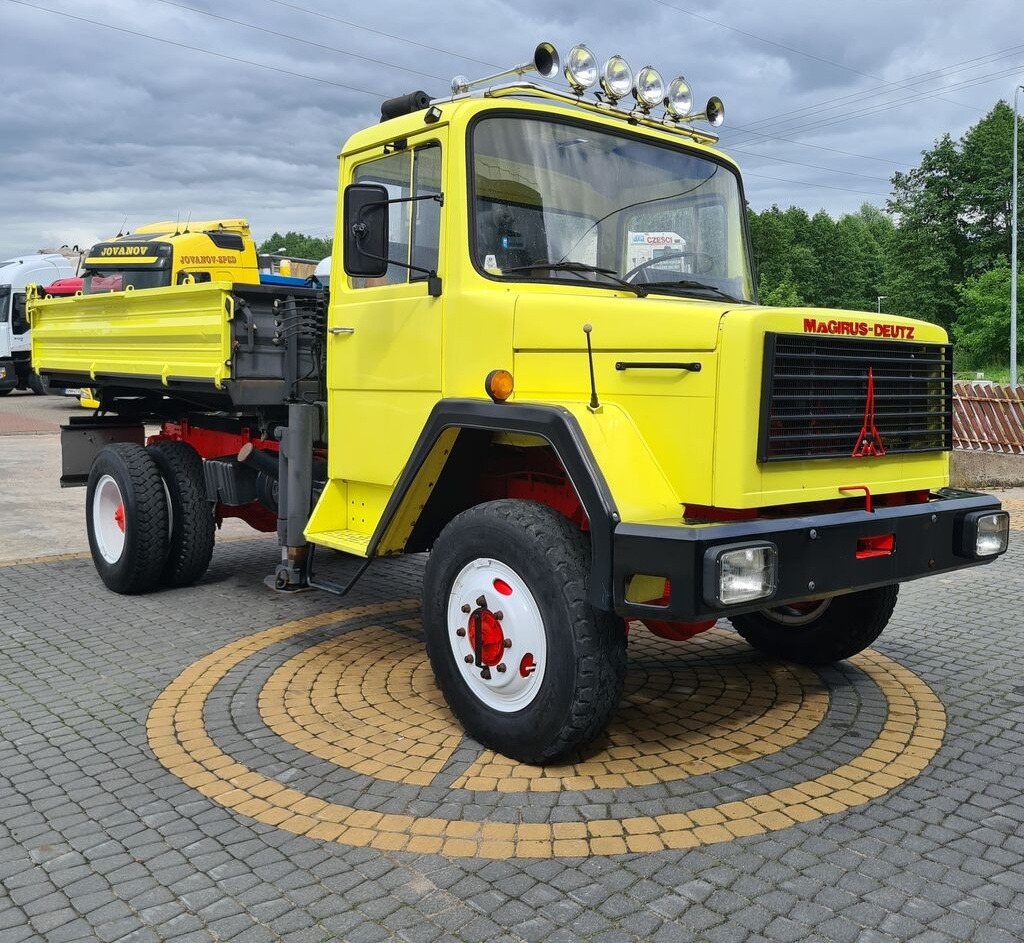 IVECO MAGIRUS STRALIS kiper 4x4 + HDS - Autocarro ribaltabile, Camion con gru: foto 2 IVECO MAGIRUS STRALIS kiper 4x4 + HDS - Autocarro ribaltabile, Camion con gru: foto 2