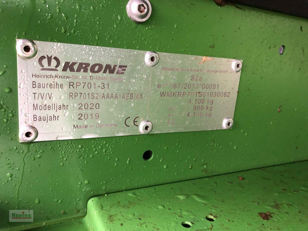 Krone Comprima V 150 XC - Rotopressa: foto 3 Krone Comprima V 150 XC - Rotopressa: foto 3