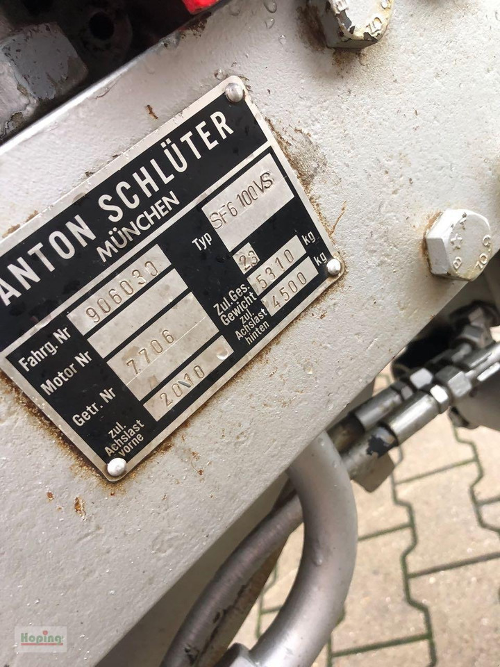 Trattore Schlüter 950 Compact: foto 8