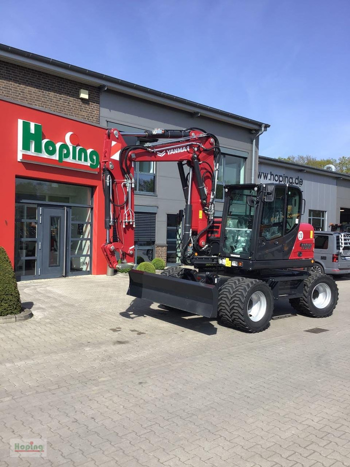 Yanmar B110W - Escavatore gommato: foto 1 Yanmar B110W - Escavatore gommato: foto 1