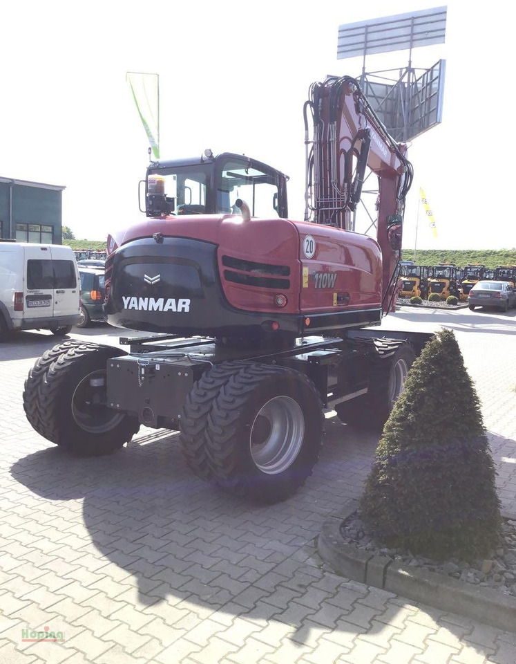 Yanmar B110W - Escavatore gommato: foto 4 Yanmar B110W - Escavatore gommato: foto 4