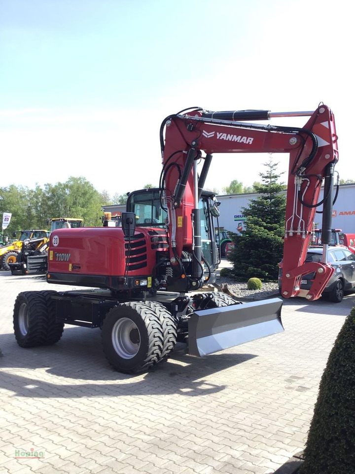 Yanmar B110W - Escavatore gommato: foto 3 Yanmar B110W - Escavatore gommato: foto 3
