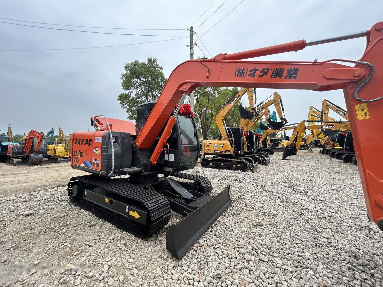 Escavatore cingolato Hitachi zx70: foto 7