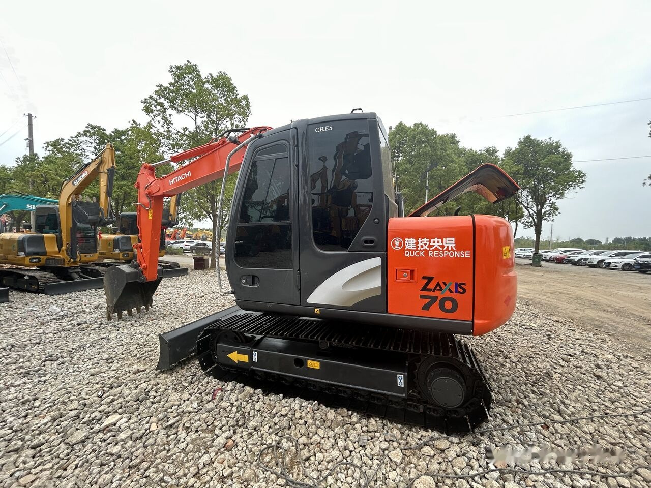 Escavatore cingolato Hitachi zx70: foto 9