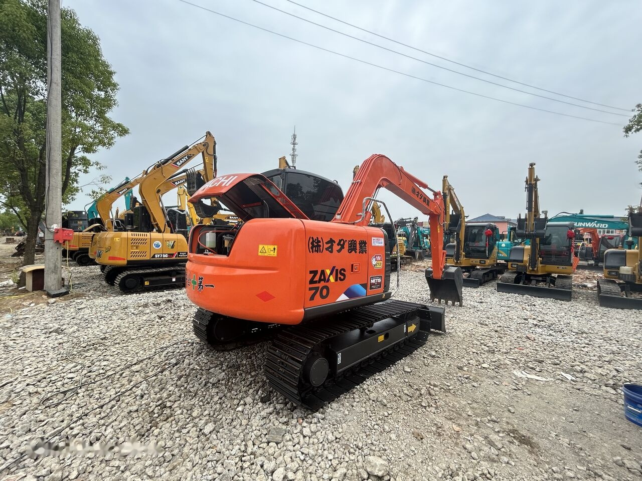 Escavatore cingolato Hitachi zx70: foto 13