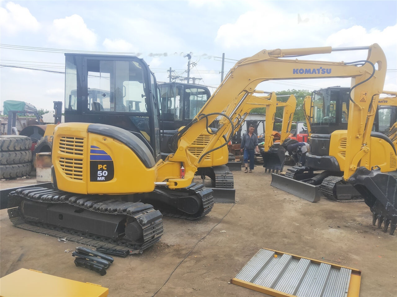 Komatsu PC50MR - Miniescavatore: foto 4 Komatsu PC50MR - Miniescavatore: foto 4