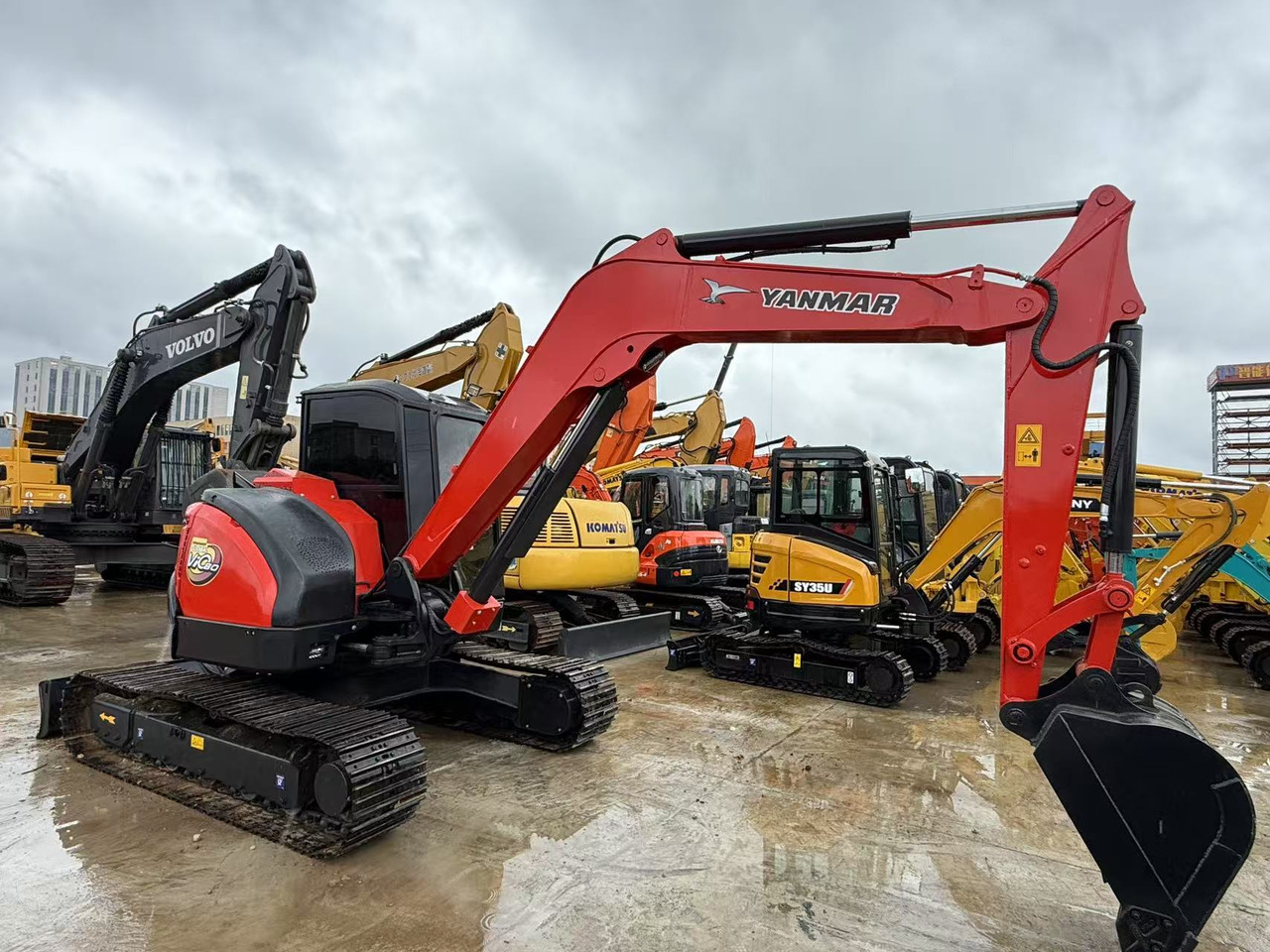 YANMAR VIO80 - Miniescavatore: foto 2 YANMAR VIO80 - Miniescavatore: foto 2