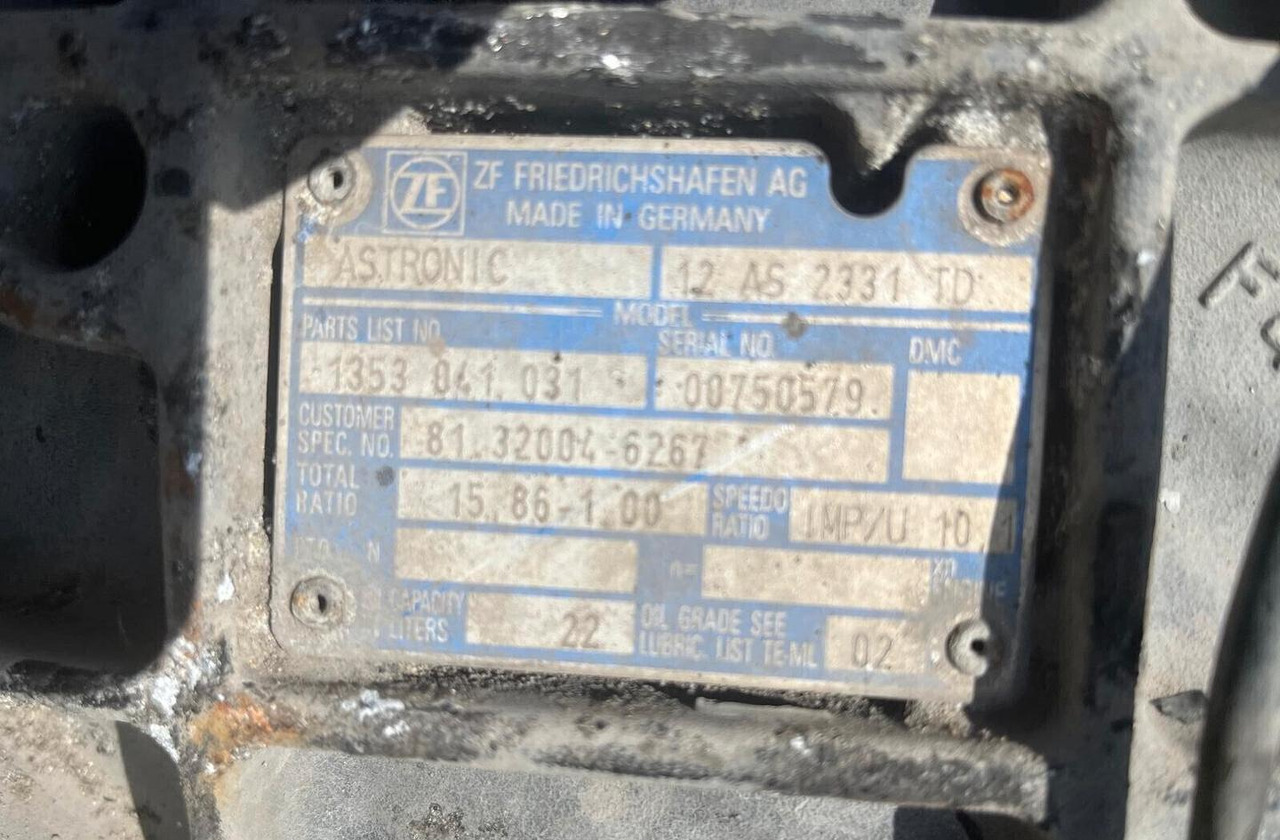 Cambio Iveco Stralis ZF ASTRONIC 12 AS 2331 TD - Cambio per Camion: foto 3 Cambio Iveco Stralis ZF ASTRONIC 12 AS 2331 TD - Cambio per Camion: foto 3