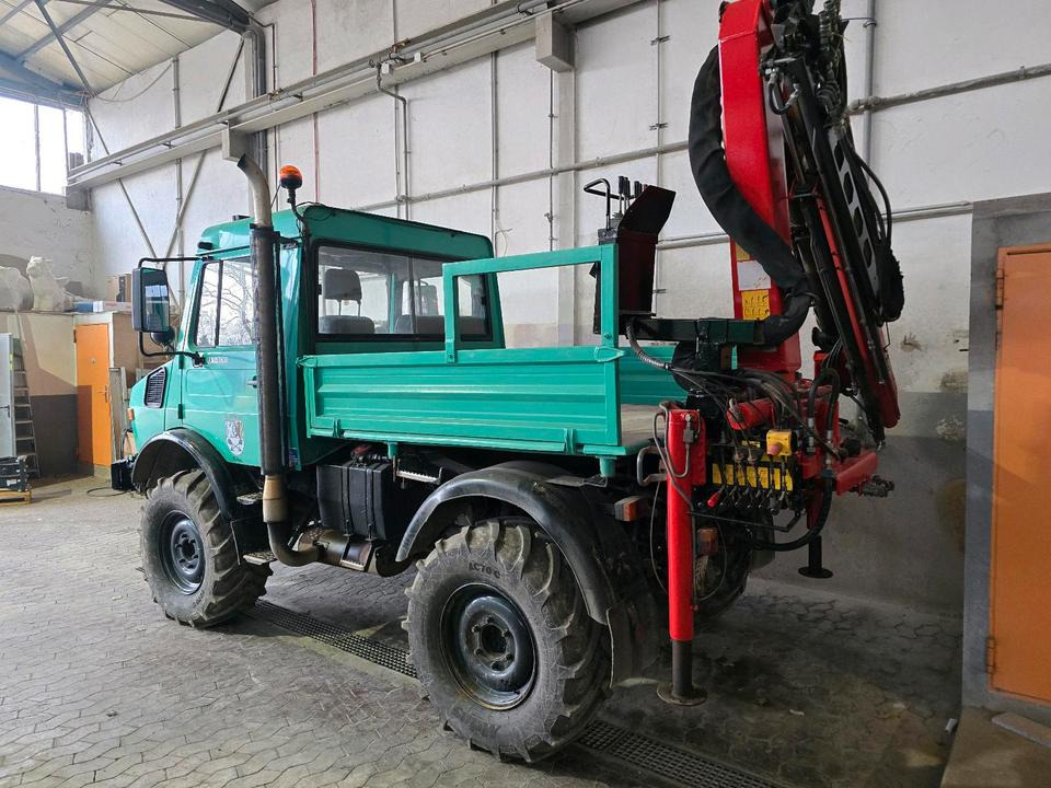 Unimog U1400 Agrar bj. 2000 424 427 Mercedes-Benz 1400 1600 1200 1000 Palfinger Kran - Veicolo speciale/ Comunale: foto 2 Unimog U1400 Agrar bj. 2000 424 427 Mercedes-Benz 1400 1600 1200 1000 Palfinger Kran - Veicolo speciale/ Comunale: foto 2