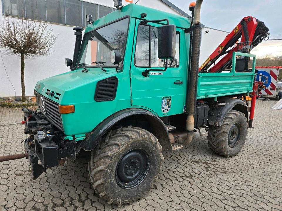 Unimog U1400 Agrar bj. 2000 424 427 Mercedes-Benz 1400 1600 1200 1000 Palfinger Kran - Veicolo speciale/ Comunale: foto 3 Unimog U1400 Agrar bj. 2000 424 427 Mercedes-Benz 1400 1600 1200 1000 Palfinger Kran - Veicolo speciale/ Comunale: foto 3