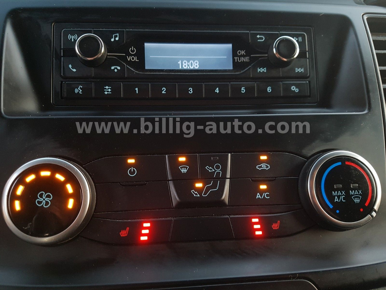 Furgone chiuso Ford Transit Custom Klima Sitzhzg Bluetooth Multi 1Hd: foto 8