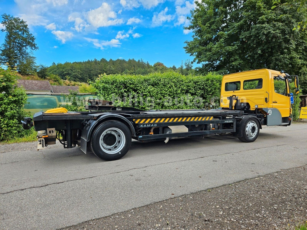 Mercedes-Benz Kamag * WBH 25 * Wiesel * Umsetzer * Sattelkupp. - Autocarro telaio: foto 4 Mercedes-Benz Kamag * WBH 25 * Wiesel * Umsetzer * Sattelkupp. - Autocarro telaio: foto 4