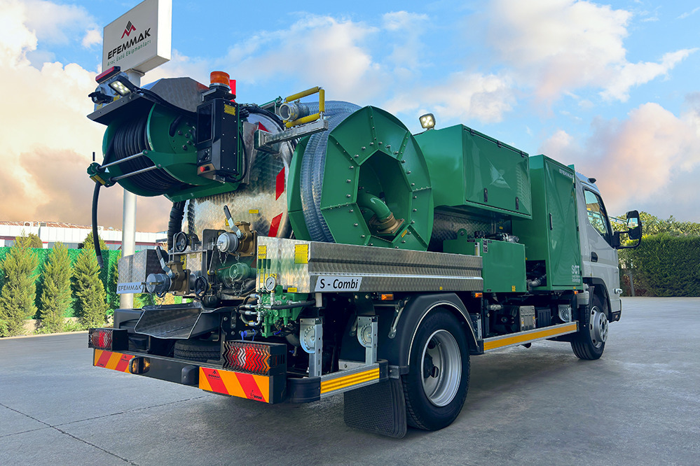 EFEMMAK S-Combi Combined Sewer Jetting And Vacuum Vehicle - Autospurgo: foto 5 EFEMMAK S-Combi Combined Sewer Jetting And Vacuum Vehicle - Autospurgo: foto 5