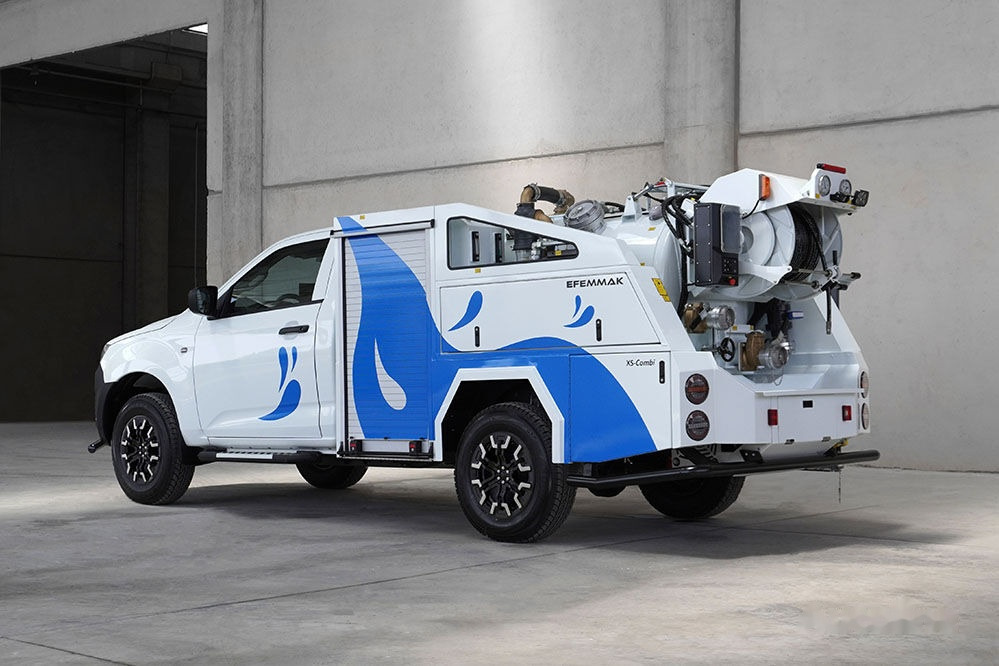 EFEMMAK Xs-Combi Combined Sewer Jetting And Vacuum Vehicle - Autospurgo: foto 2 EFEMMAK Xs-Combi Combined Sewer Jetting And Vacuum Vehicle - Autospurgo: foto 2