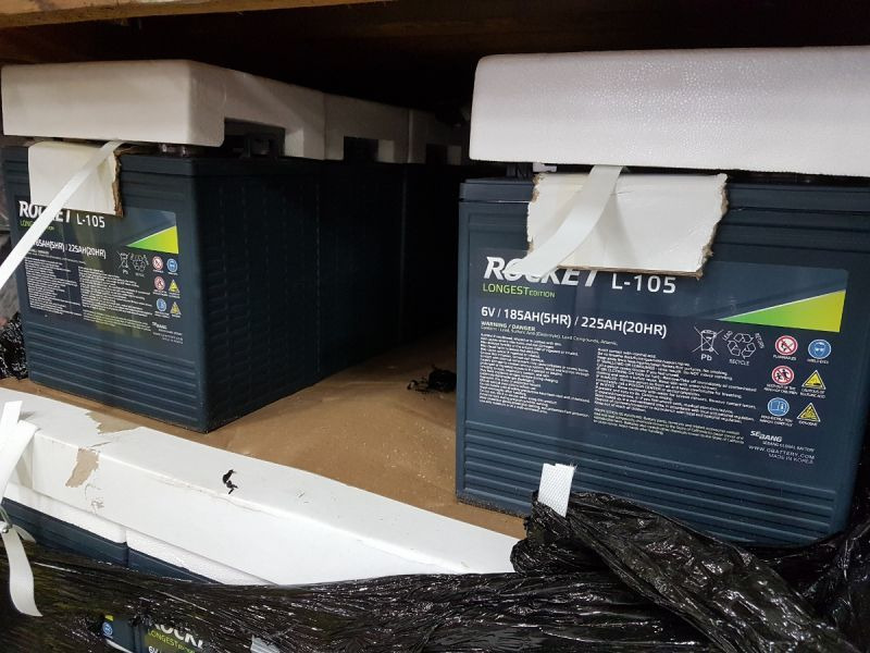 Akumulator trakcyjny 6V 225Ah - Batteria per Piattaforma aerea: foto 1 Akumulator trakcyjny 6V 225Ah - Batteria per Piattaforma aerea: foto 1