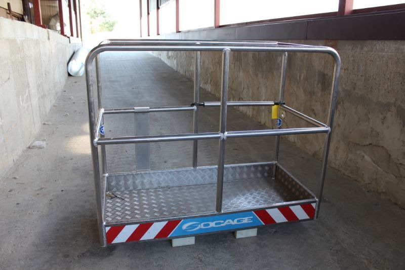 Nowy kosz aluminiowy Socage - Attrezzatura per Piattaforma aerea: foto 1 Nowy kosz aluminiowy Socage - Attrezzatura per Piattaforma aerea: foto 1