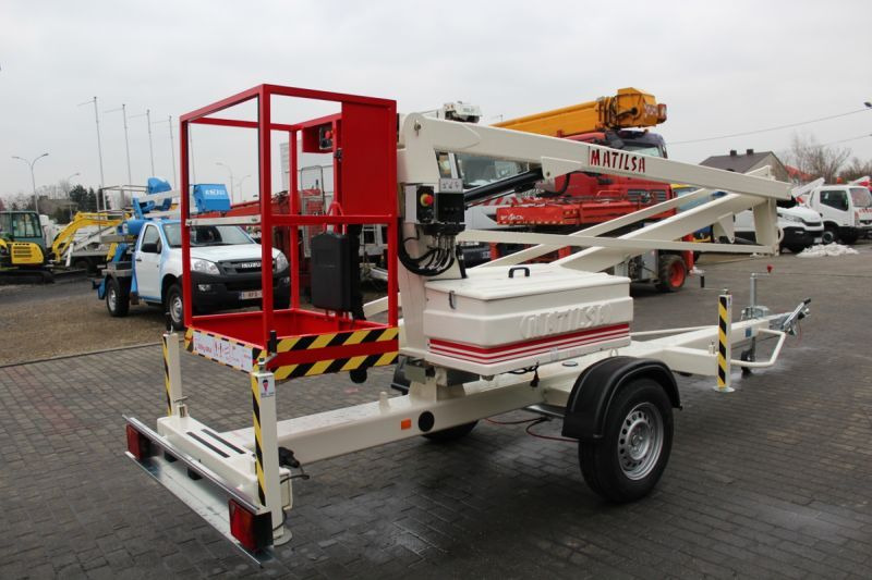 Matilsa Parma 12 Nowy Fabrycznie Podnośnik Koszowy Na Przyczepie - Piattaforma trainabile: foto 3 Matilsa Parma 12 Nowy Fabrycznie Podnośnik Koszowy Na Przyczepie - Piattaforma trainabile: foto 3