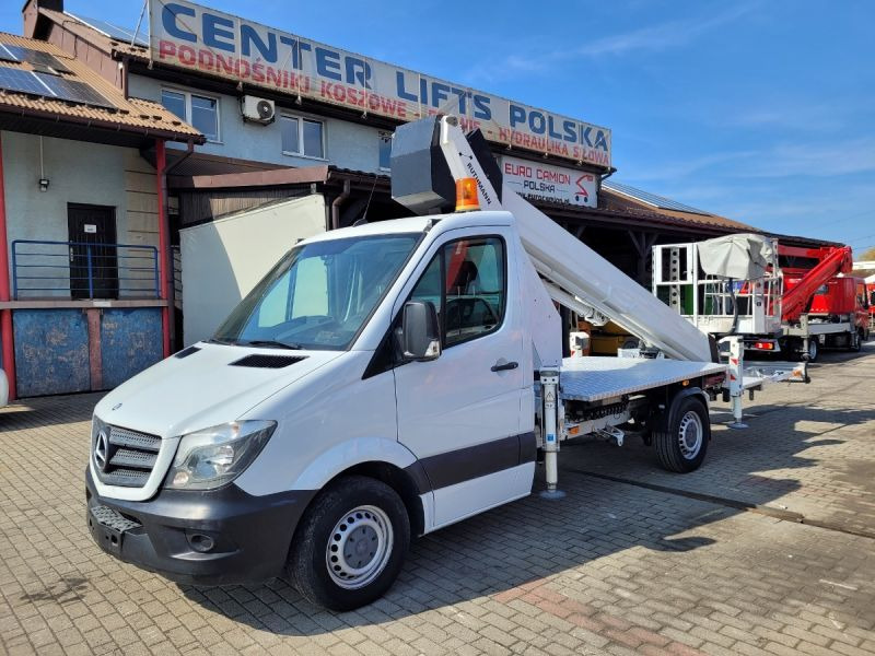 Mercedes-Benz Sprinter 313 podnośnik koszowy 27 m Ruthmann TB270 - Piattaforma autocarrata: foto 1 Mercedes-Benz Sprinter 313 podnośnik koszowy 27 m Ruthmann TB270 - Piattaforma autocarrata: foto 1