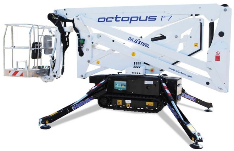 Oil&Steel Octopus 17 podnośnik koszowy na gąsienicach 17 m - Piattaforma aerea ragno: foto 3 Oil&Steel Octopus 17 podnośnik koszowy na gąsienicach 17 m - Piattaforma aerea ragno: foto 3