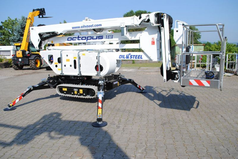 Oil&Steel Octopus 18 nowy podnośnik koszowy na gąsieniach 18 m - Piattaforma aerea ragno: foto 1 Oil&Steel Octopus 18 nowy podnośnik koszowy na gąsieniach 18 m - Piattaforma aerea ragno: foto 1