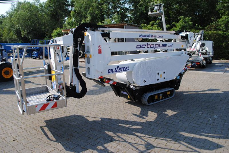 Oil&Steel Octopus 18 nowy podnośnik koszowy na gąsieniach 18 m - Piattaforma aerea ragno: foto 4 Oil&Steel Octopus 18 nowy podnośnik koszowy na gąsieniach 18 m - Piattaforma aerea ragno: foto 4