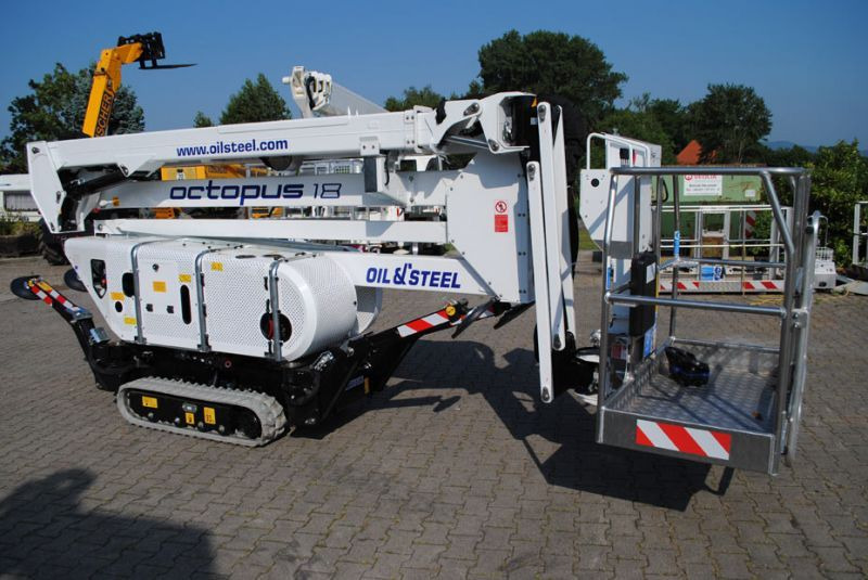 Oil&Steel Octopus 18 nowy podnośnik koszowy na gąsieniach 18 m - Piattaforma aerea ragno: foto 3 Oil&Steel Octopus 18 nowy podnośnik koszowy na gąsieniach 18 m - Piattaforma aerea ragno: foto 3